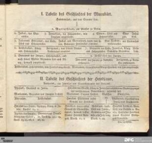II. Tabelle des Geschlechtes der Herodianer.