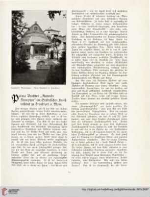 14: Palma Vecchios "ruhende Nymphen" im Städelschen Kunstinstitut zu Frankfurt a. Main