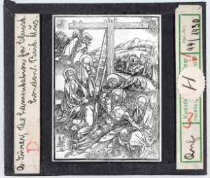 Albrecht Dürer: Kreuzabnahme. London British Museum