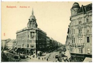 Budapest. Andrássy-Straße