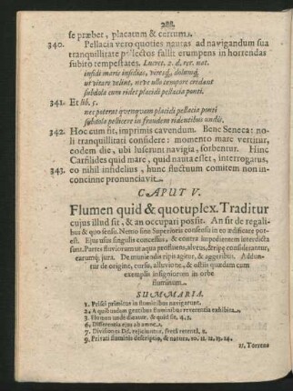 Caput V. Flumen quid & quotuplex.