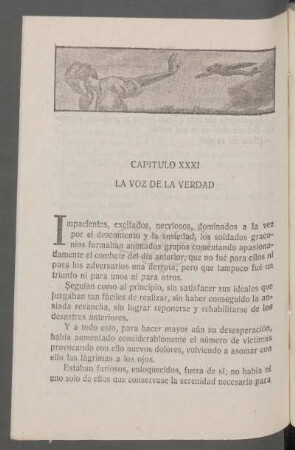 Capítulo XXXI - La voz de la verdad