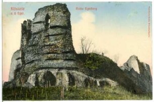Klösterle. Ruine Egerberg