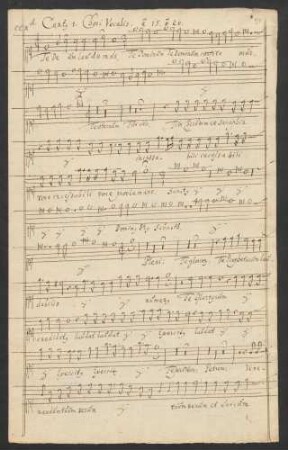 Chorus vocalis