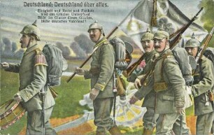 Deutschland, Deutschland über alles.
