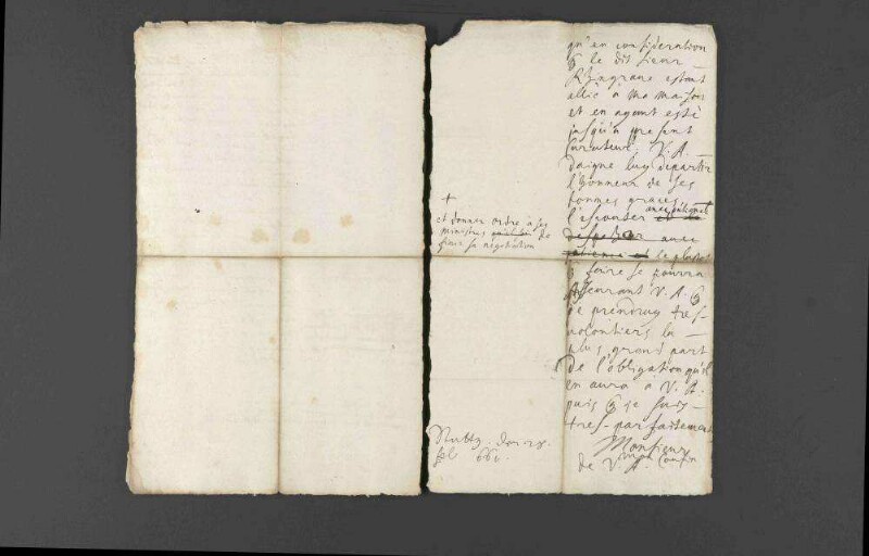 Reise des Rheingrafen Johann Philipps nach Paris und Zusammenkunft mit dem Erzbischof von Reims, Charles de Lorraine-Guise, woraufhin Herzog Christoph von Württemberg den Residenten in Paris, Paul von Rammingen, einschaltet.
