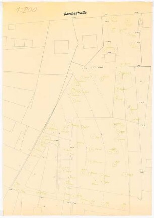 Öffentliche Grünanlage an der Stadthalle und Karl-August-Jung-Platz, Haan: Grünanlage Haan: Bepflanzung 1:200