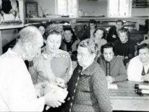 Melkerschule in der LPG Großenehrich
