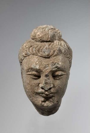 Kopf eines Buddha