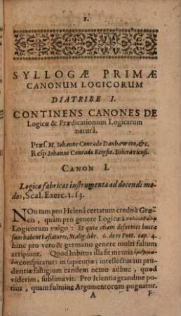 Decas Diatribarum logicarum