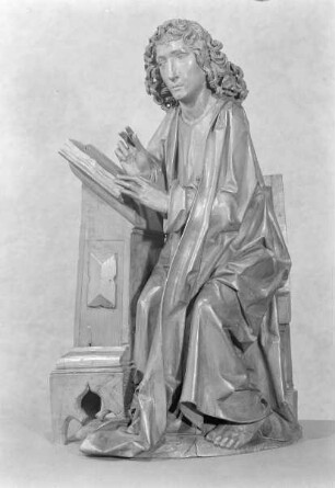 Johannes aus der Predella des Münnerstädter Altars