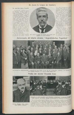 Visita del doctor Osvaldo Cruz
