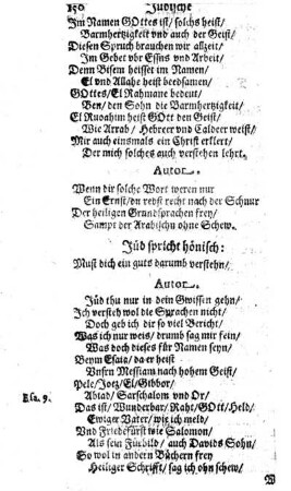 Jüdische Disputation.