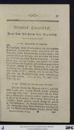 IX. Hauptstück.