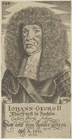Bildnis des Iohann-Georg II.