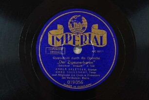 Querschnitt durch die Operette "Der Zigeunerbaron" : 2. Teil / (Schnitzer - Strauß)