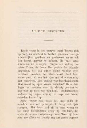 Achtste hoofdstuk