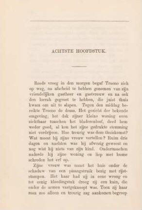 Achtste hoofdstuk