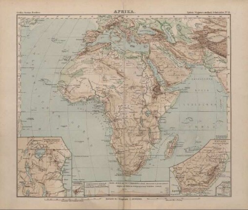 Afrika, Ostafrik. Seengebiet, Kapland