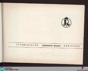 Gas, Elektro, Kohle, Herde + Öfen : [Typenkatalog]