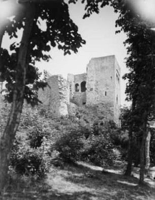 Jena-Lobeda, Ruine der Lobdeburg