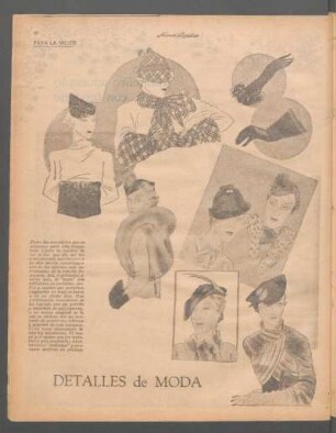 Detalles de moda [Fotografías] : Para la mujer