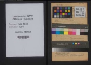 Entnazifizierung Martha Lappen , geb. 09.09.1879 ()