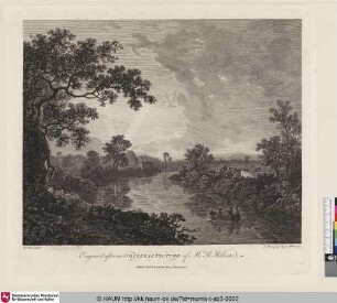 [Landschaft mit See]