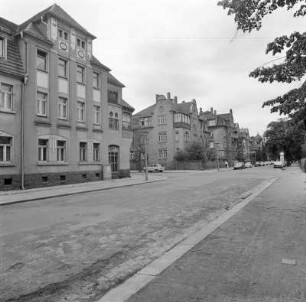 Bautzen, Blick in die Löhrstraße : Bautzen. Blick in die Löhrstraße Richtung Nordosten