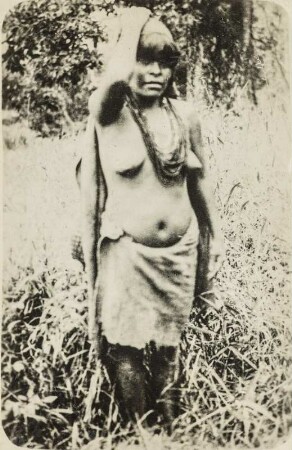 Frauenportrait (Lateinamerika-Aufenthalte 1928/1942 – Album Indigene Bevölkerung)