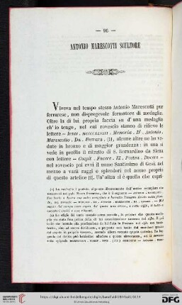 Antonio Marescotti scultore