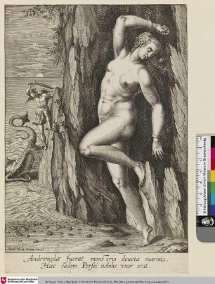 [Andromeda an den Felsen geschmiedet]