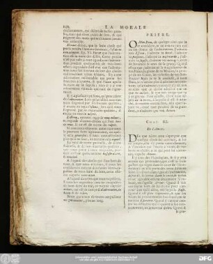 Chap. III. De l'Amour.