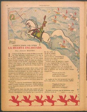 La huerta encantada : Cuento para los niños