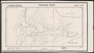 Planung für Westerhever: Planungsunterlage: Höhenplan Tümmlauer Bucht 1:10000