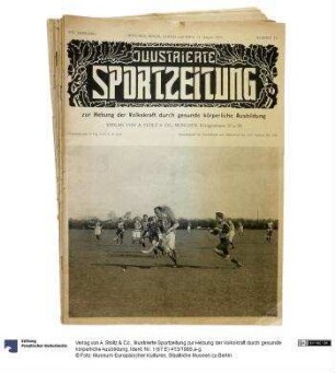 Illustrierte Sportzeitung zur Hebung der Volkskraft durch gesunde körperliche Ausbildung