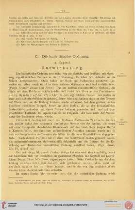 C.Die korinthische Ordnung