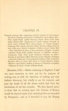 Chapter IV. Proposed journey ...
