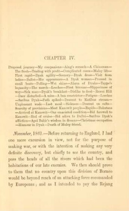 Chapter IV. Proposed journey ...