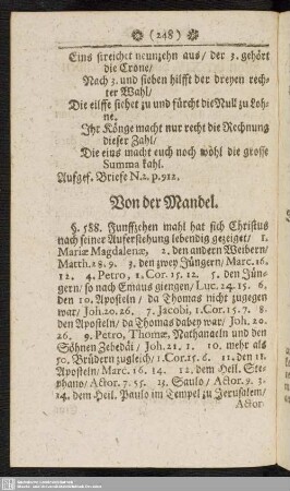 Von der Mandel