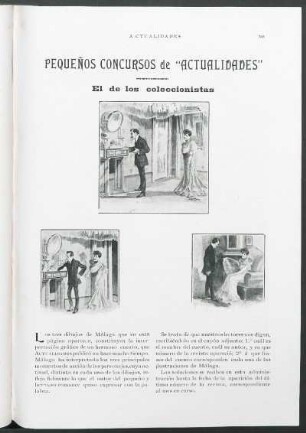 Pequeños concursos de "Actualidades" : El de los coleccionistas