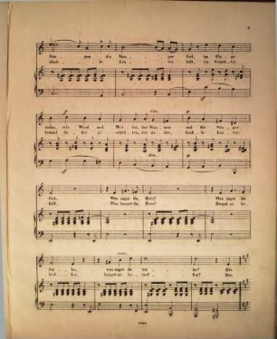 Lieder und Gesänge : mit Begleitung des Pianoforte, 32. Herbstlied : Im Walde rauschen dürre Blätter