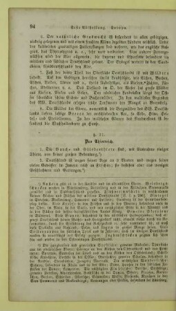 Das Thierreich