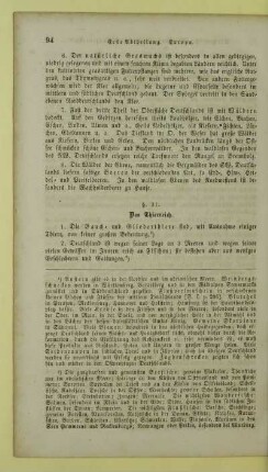 Das Thierreich