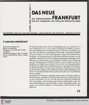 4: Fünf Jahre Wohnungsbautätigkeit in Frankfurt am Main, [2]