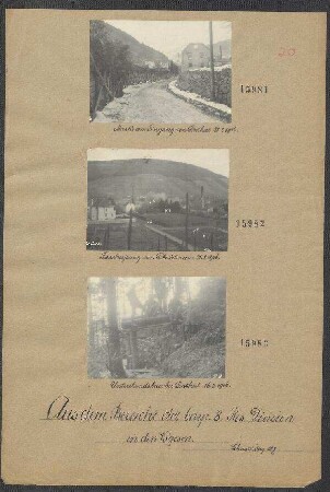 Beschießung von Gebweiler am 21.02.1916
