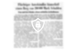 Flüchtiger Autohändler hinterließ einen Berg von 200000 [Name maskiert]