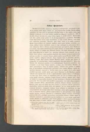 Liber Quartus.