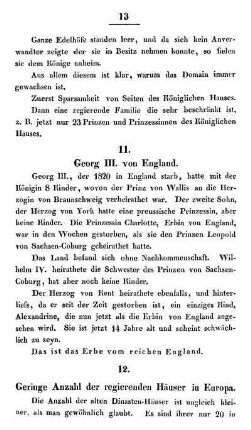11. Georg III. von England.
