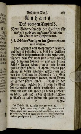 Anhang Des vorigen Capitels.